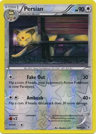 54/83 Persian GEN Uncommon Reverse Holo