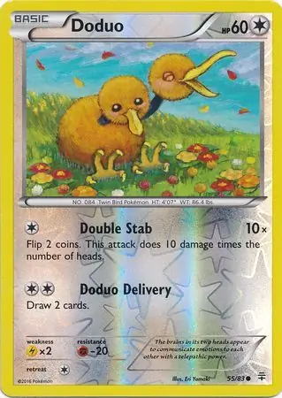 Doduo Generations 55/83 Common Reverse Holo