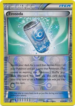 62/83 Evosoda GEN Uncommon Reverse Holo