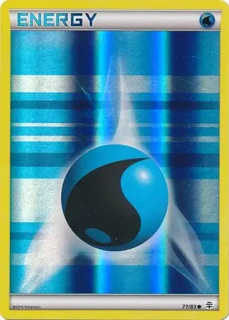 77/83 Water Energy GEN Common Reverse Holo