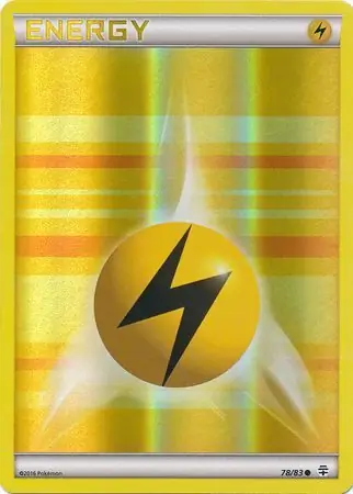 78/83 Lightning Energy GEN Common Reverse Holo