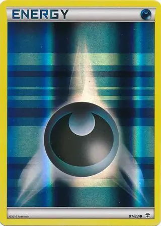 81/83 Darkness Energy GEN Common Reverse Holo
