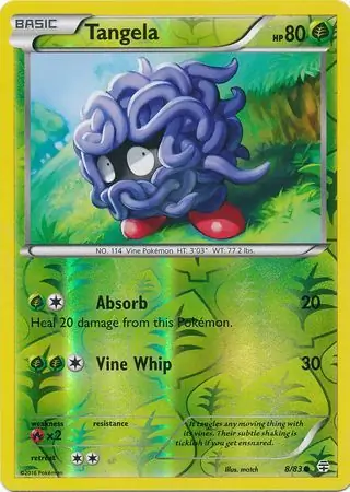 8/83 Tangela GEN Common Reverse Holo