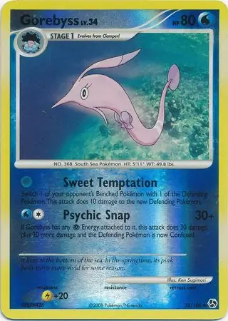 38/106 Gorebyss GE Uncommon Reverse Holo