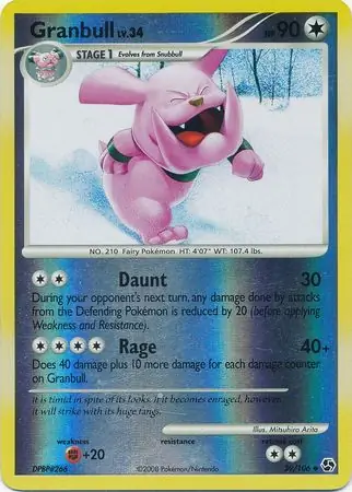 39/106 Granbull GE Uncommon Reverse Holo