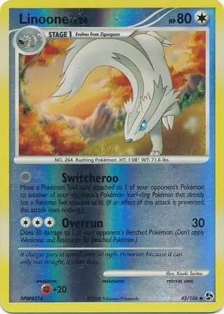43/106 Linoone GE Uncommon Reverse Holo