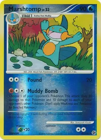 46/106 Marshtomp GE Uncommon Reverse Holo