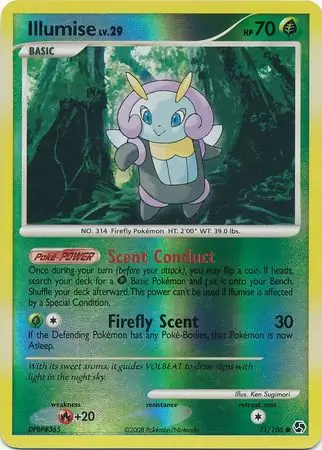 71/106 Illumise GE Common Reverse Holo