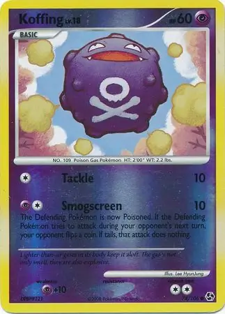 74/106 Koffing GE Common Reverse Holo