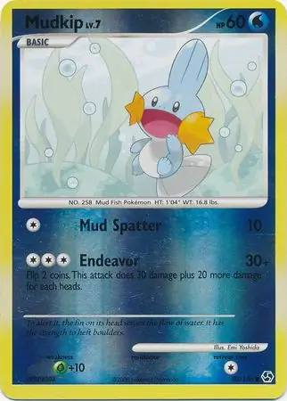 80/106 Mudkip GE Common Reverse Holo