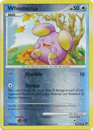 94/106 Whismur GE Common Reverse Holo