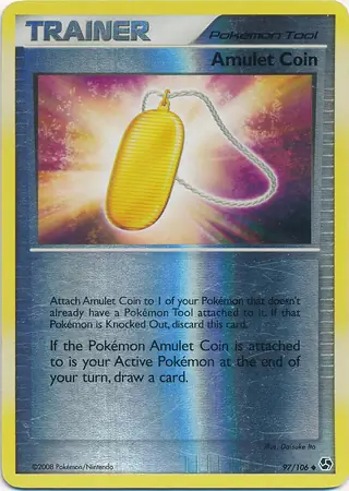 97/106 Amulet Coin GE Uncommon Reverse Holo