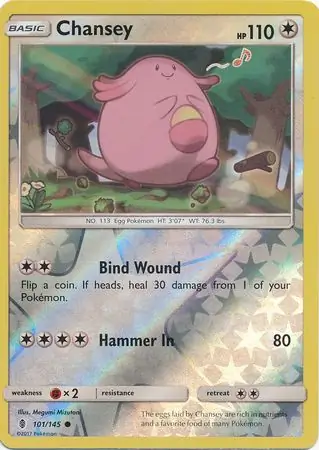 101/145 Chansey GRI Common Reverse Holo