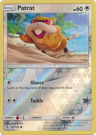 107/145 Patrat GRI Common Reverse Holo