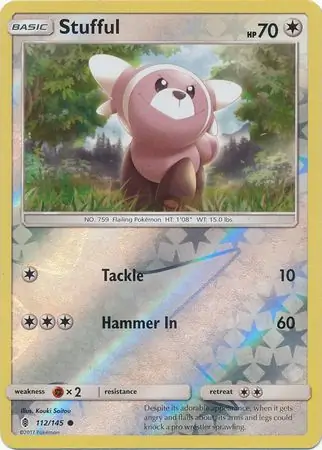 Stufful Guardians Rising 112/145 Common Reverse Holo
