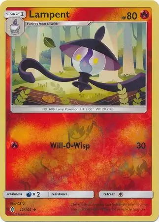 12/145 Lampent GRI Uncommon Reverse Holo