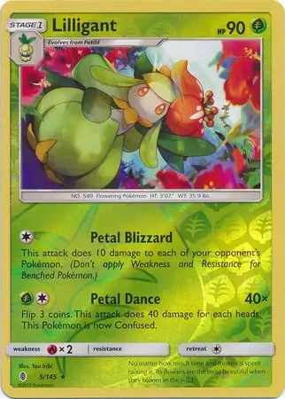 5/145 Lilligant GRI Rare Reverse Holo