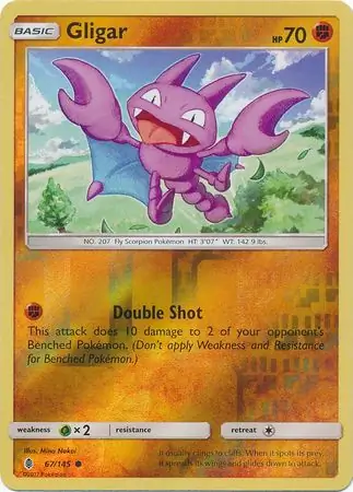 67/145 Gligar GRI Common Reverse Holo