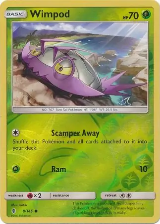 8/145 Wimpod GRI Common Reverse Holo