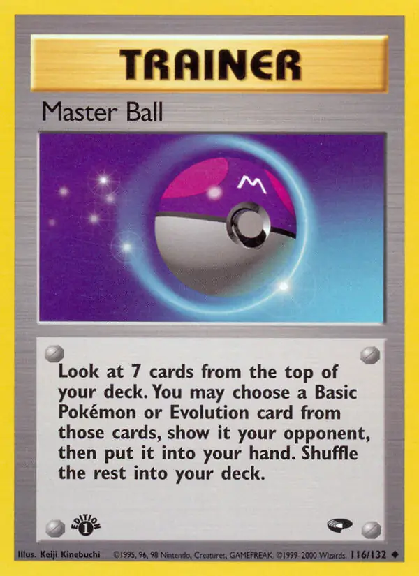 Master Ball Gym Challenge 116/132 Uncommon