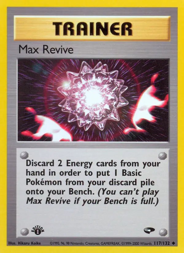 Max Revive Gym Challenge 117/132 Uncommon