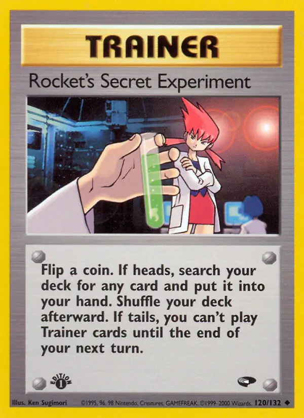 Rocket's Secret Experiment Gym Challenge 120/132 Uncommon