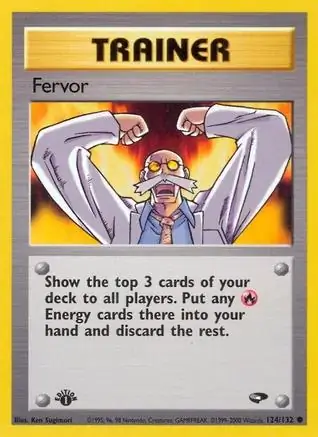 Fervor Gym Challenge 124/132 Common
