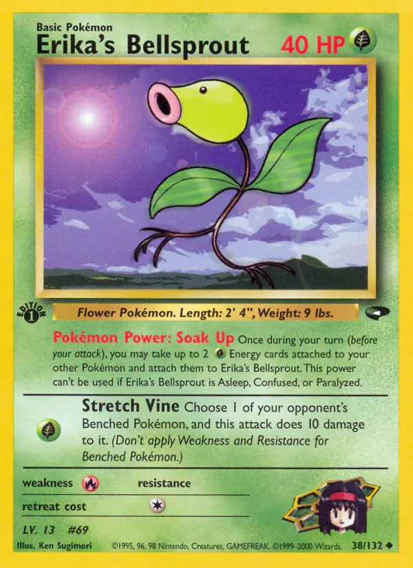 Erika's Bellsprout Gym Challenge 38/132 Uncommon
