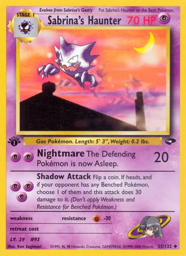 Sabrina's Haunter Gym Challenge 55/132 Uncommon