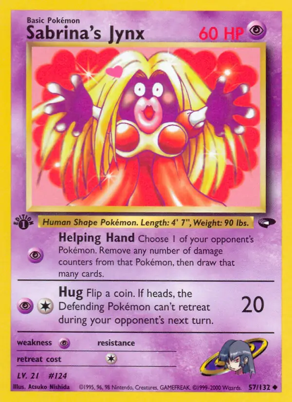 Sabrina's Jynx Gym Challenge 57/132 Uncommon