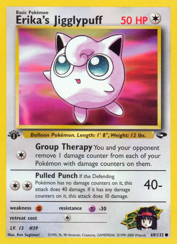 Erika's Jigglypuff Gym Challenge 69/132 Common