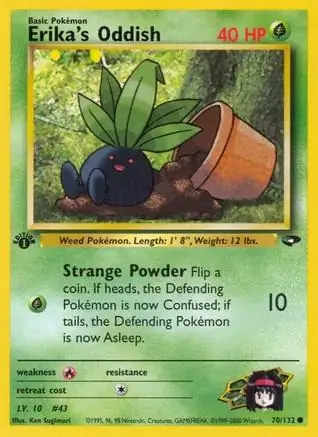 Erika's Oddish Gym Challenge 70/132 Common