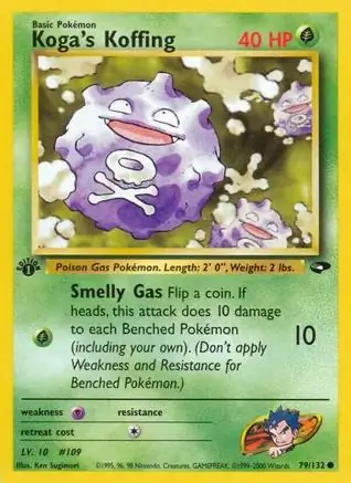 Koga's Koffing Gym Challenge 79/132 Common