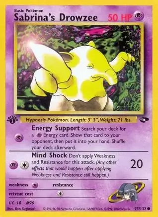 Sabrina's Drowzee Gym Challenge 95/132 Common