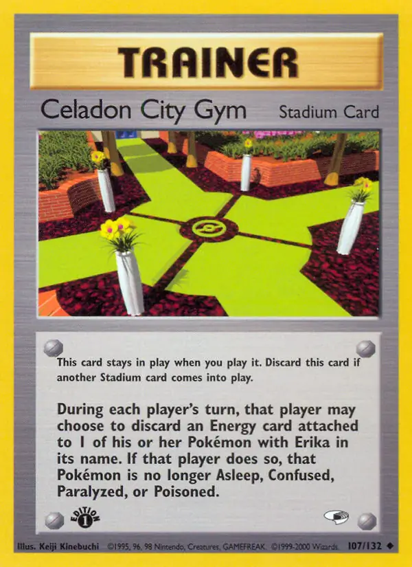 Celadon City Gym Gym Heroes 107/132 Uncommon