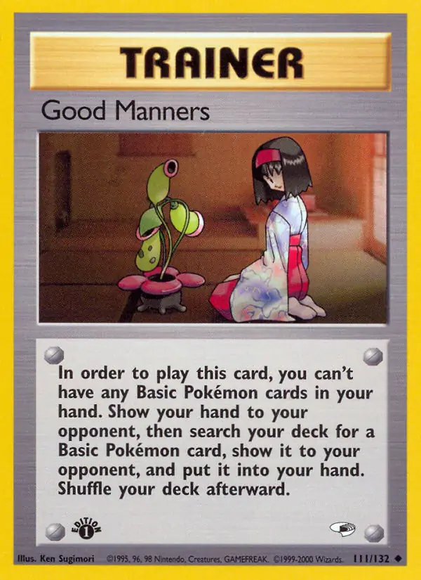 Good Manners Gym Heroes 111/132 Uncommon