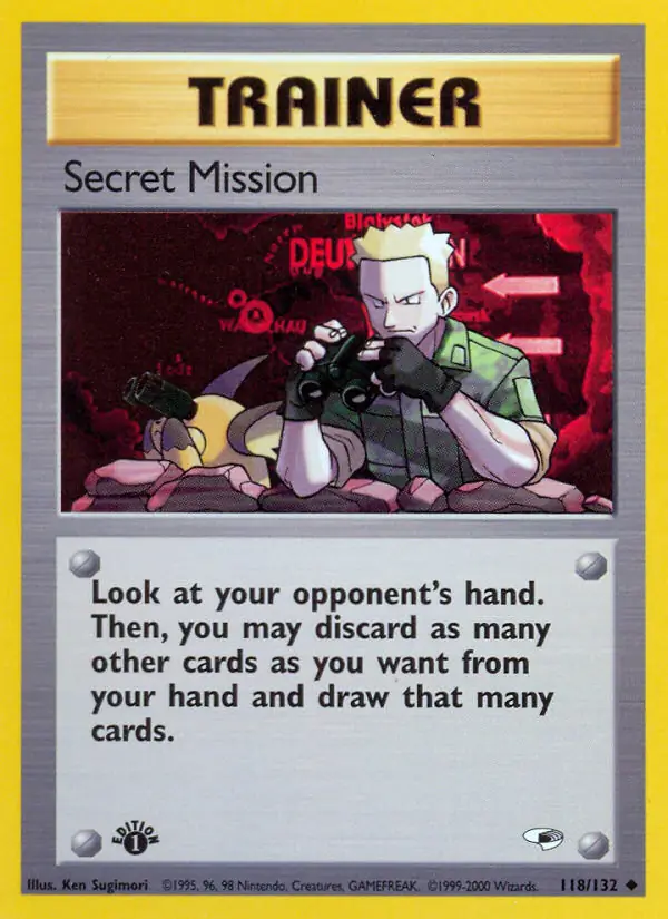 Secret Mission Gym Heroes 118/132 Uncommon