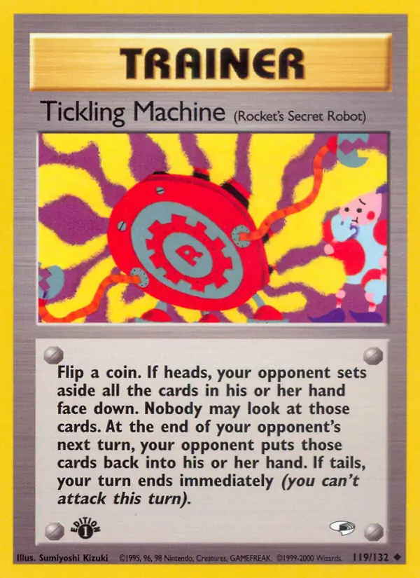 Tickling Machine Gym Heroes 119/132 Uncommon