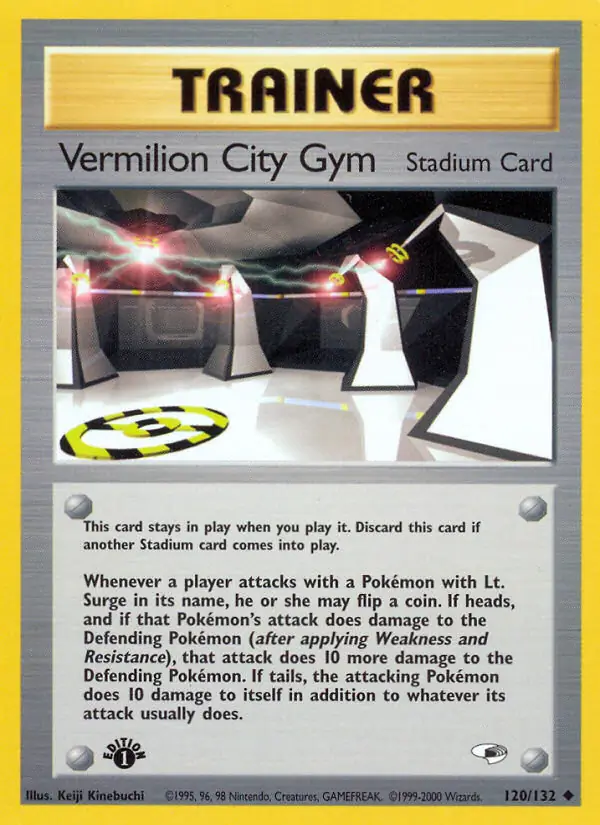 Vermilion City Gym Gym Heroes 120/132 Uncommon