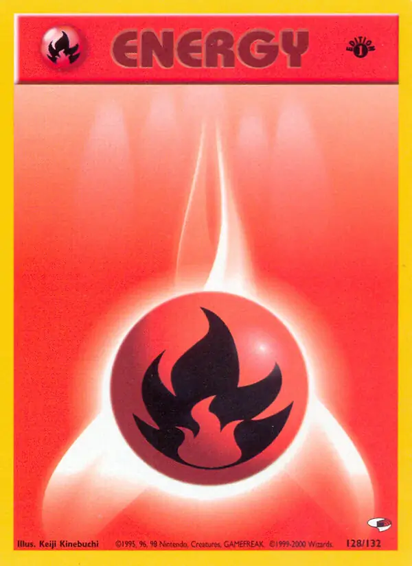 Fire Energy Gym Heroes 128/132 —