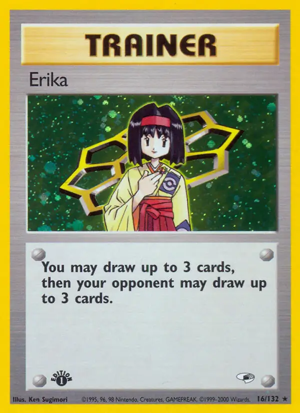 Erika Gym Heroes 16/132 Rare Holo