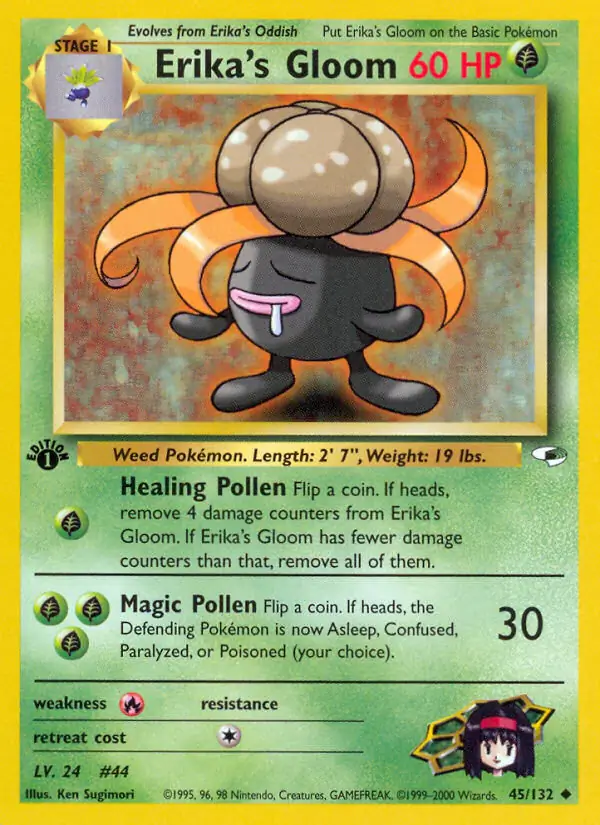 Erika's Gloom Gym Heroes 45/132 Uncommon