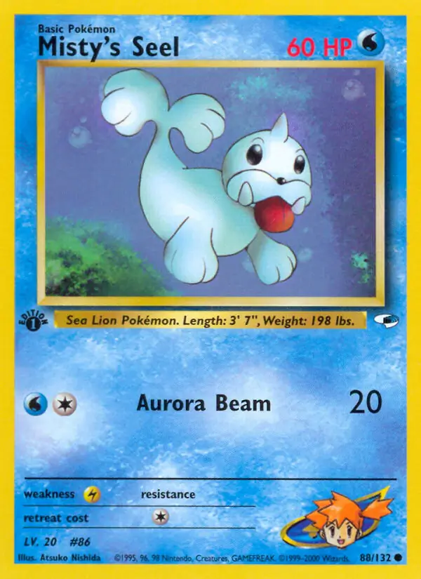 Misty's Seel Gym Heroes 88/132 Common