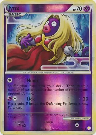 69/123 Jynx HS Common Reverse Holo