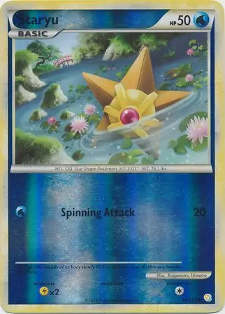 84/123 Staryu HS Common Reverse Holo