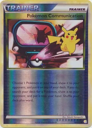 98/123 Pokémon Communication HS Uncommon Reverse Holo