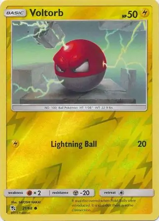 21/68 Voltorb HIF Common Reverse Holo