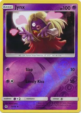 30/68 Jynx HIF Uncommon Reverse Holo