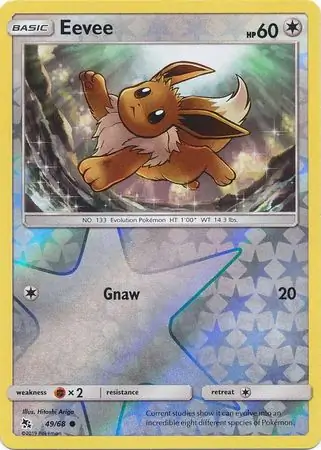 49/68 Eevee HIF Common Reverse Holo