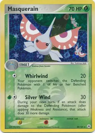20/101 Masquerain HL Rare Reverse Holo